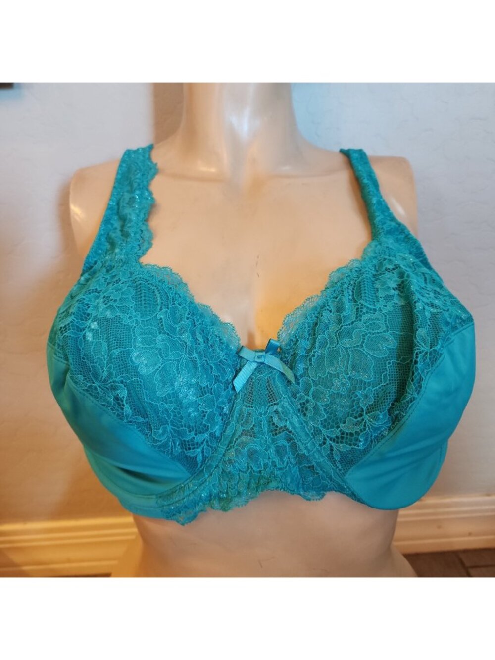 curve muse bra 48C Blue Underwire Unlined